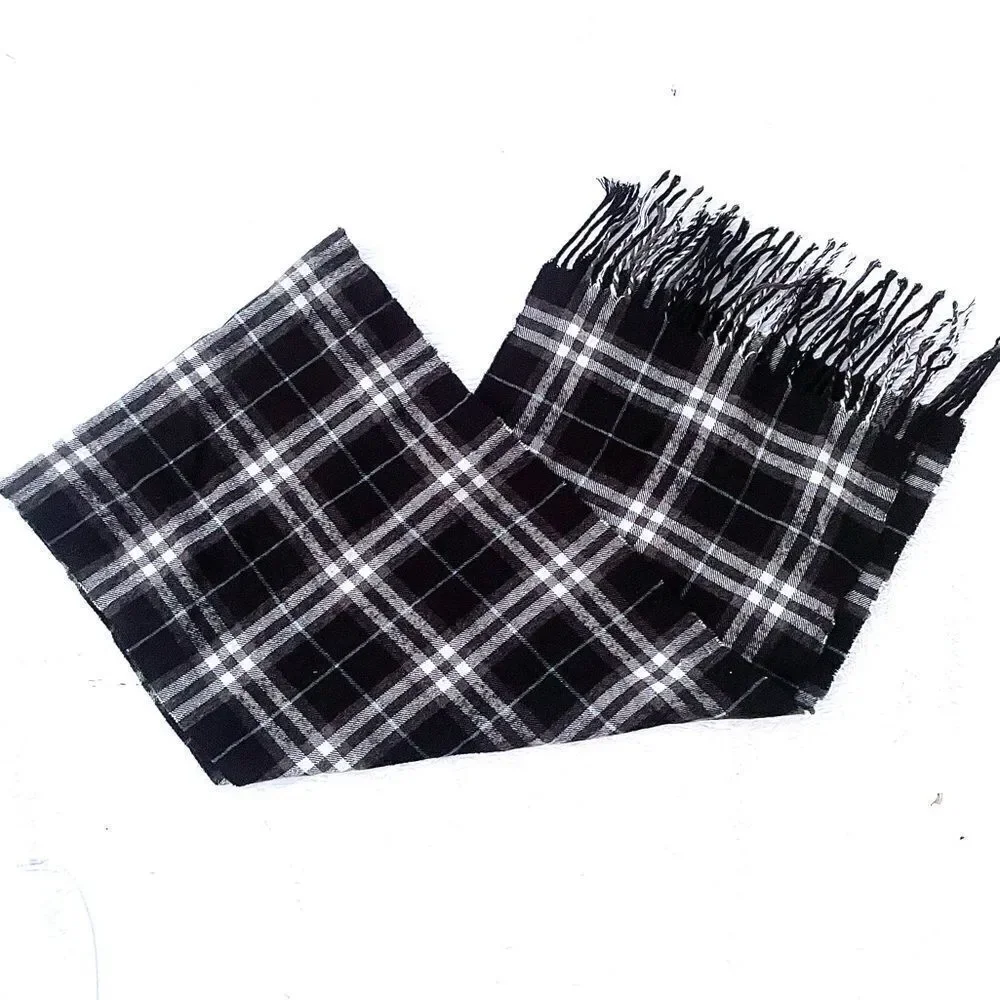 Men’s Plaid Scarf